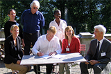 Unterzeichnung der Luzerner Erklärung über geographische Bildung für nachhaltige Entwicklung am 31.07.07