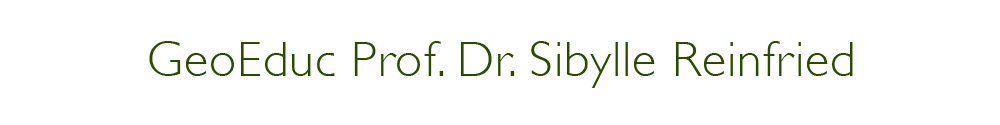 GeoEduc Prof. Dr. Sibylle Reinfried